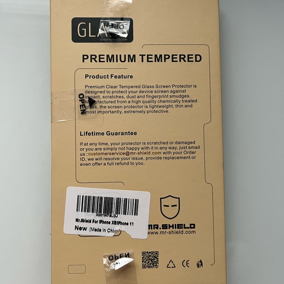 Mr. Shield iPhone XR/iPhone 11 Glass Screen Protector - Picture 4 of 4